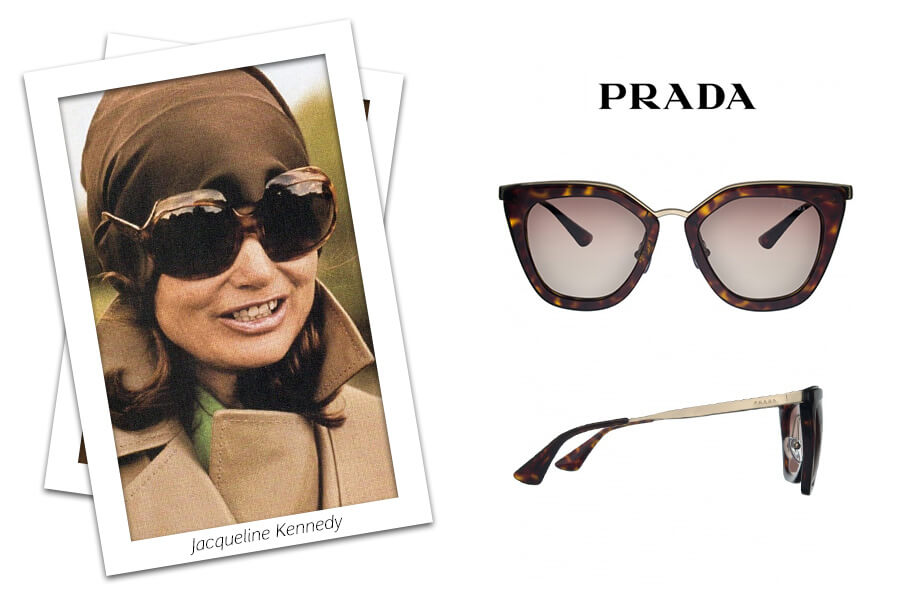 okulary gwiazd Jacqueline Kennedy