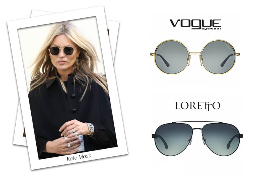 okulary gwiazd Kate Moss