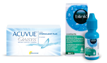 zestaw ACUVUE® OASYS i blink® contacts