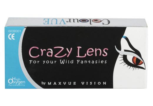 Crazy Lens UV Glow 2 szt. - soczewki świecące w UV