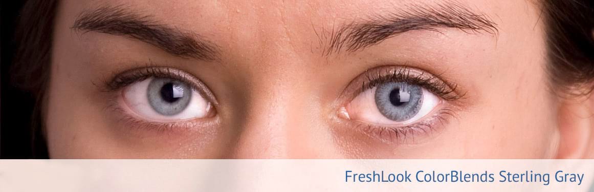 soczewki niebiesko-szare FreshLook ColorBlends - 2 osoba