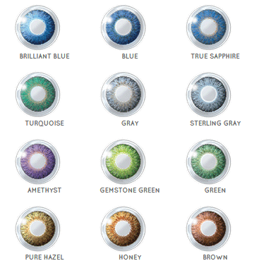 kolory soczewek Air Optix Colors